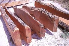 Mesquite raw mantels